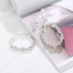 3PCS Bridal Wedding Bracelets Set Made With Clear Crystals Sets For Women Or Bridesmaids 3PCS Bridal Wedding Bracelets Set Made With Clear Crystals Sets For Women Or Bridesmaids